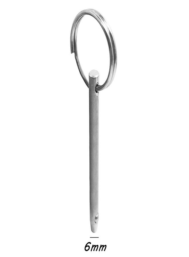 Afunta 4pcs Quick Release Pins Diameter 8mm and 6.3mm Total Length 76mm 316 Stainless Steel Bimini Tops Boat Accessories - Image 5