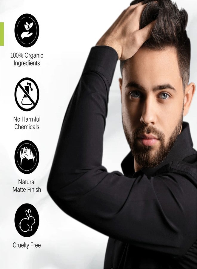 Zuke Hair Volumizing Powder Wax - 15g | 24 Hrs Strong Hold | Natural Matte Finish | 100% Organic Ingredients | Perfect Hair Styling Powder - Image 3