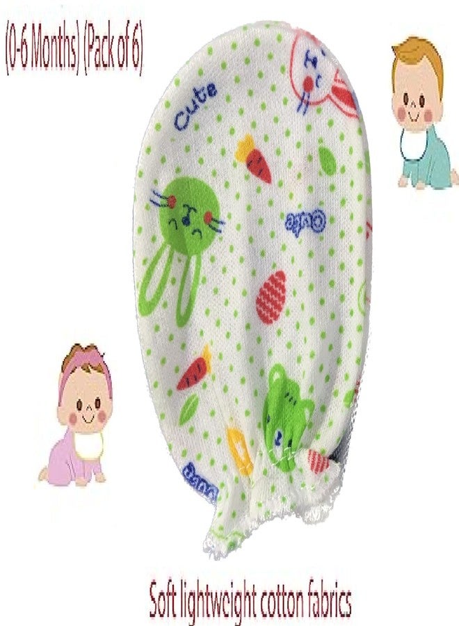 Wavva® Supersoft Cotton Baby Mittens - Newborn to 6 Months Boys & Girls - Image 3