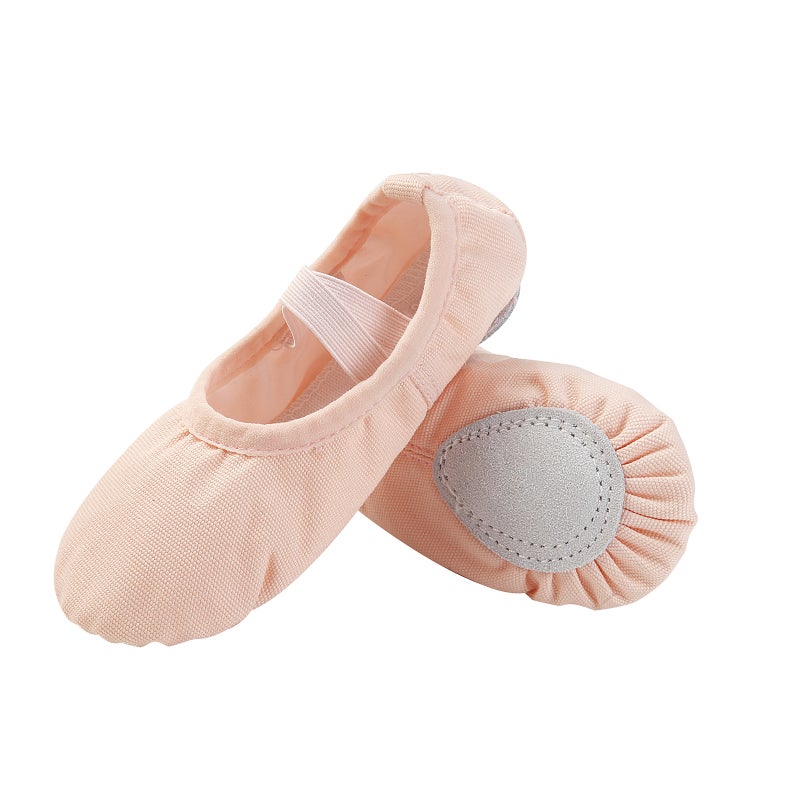 Meat-Colored Lace-Free Cat Paw Double-Soled Practice Dance Shoes for Children''s Ballet Performances, Adult Soft-Soled Lightweight Shoes