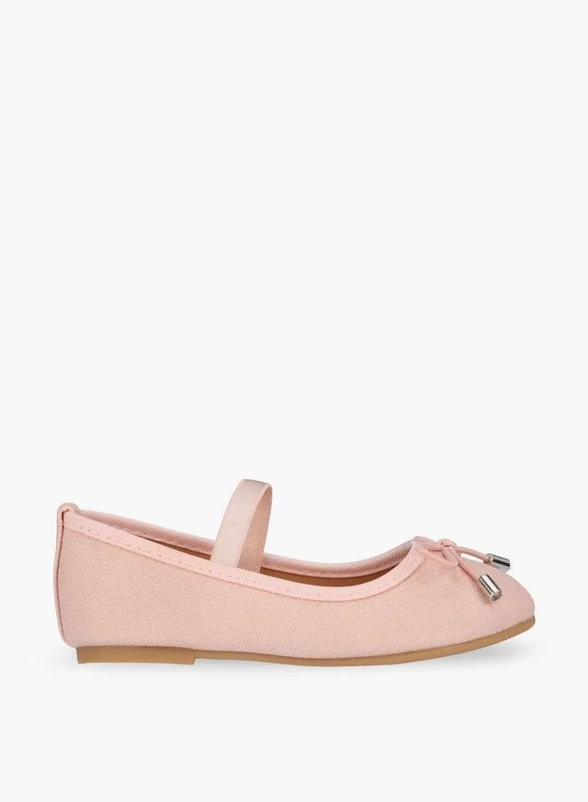 Flora Bella By Shoexpress Girls Elastic Strap Ballerina Shoes