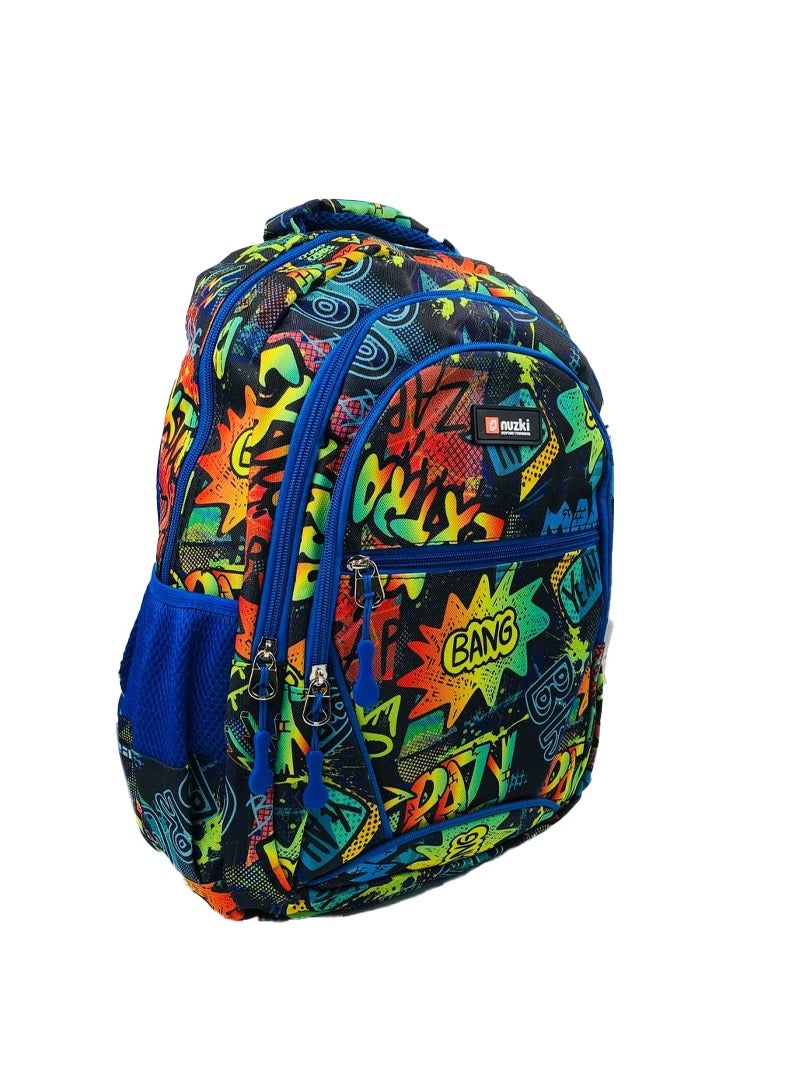 nuzki Nuzki Kids School Bag 3 Pcs/Set - Ultimate Student Backpack, Schoolbag, Pencil Case, and Lunch Bag Combo for Trendy Students  - Image 2