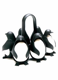 Penguin-Shaped Boiled Egg Cooker, 3-in-1 Cook, Store and Serve Egg Holder for Making Soft or Hard Boiled Eggs