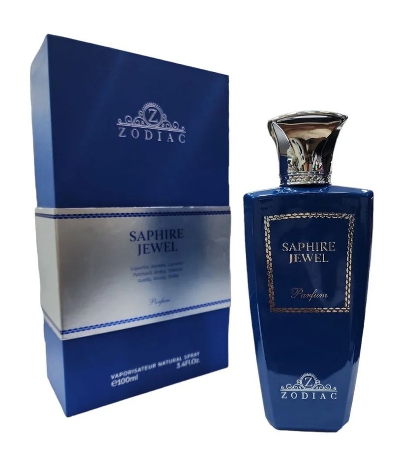Zodiac Sapphire Jewel Perfume - 100ml - Image 1