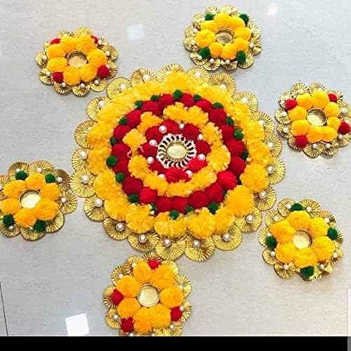 Sanvatsar Home Decorative Rangoli Set of 7 - Image 2