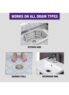 Harpic (50G X 8), Drainxpert Drain Cleaner Powder | Effective Sink Cleaner, Drain Blockage Remover, Drain Pipe Cleaner  - Image 5