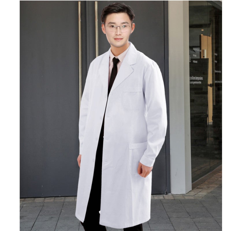 Womens Lab Coat Long Short Sleeve Customizable Women's long short sleeve 