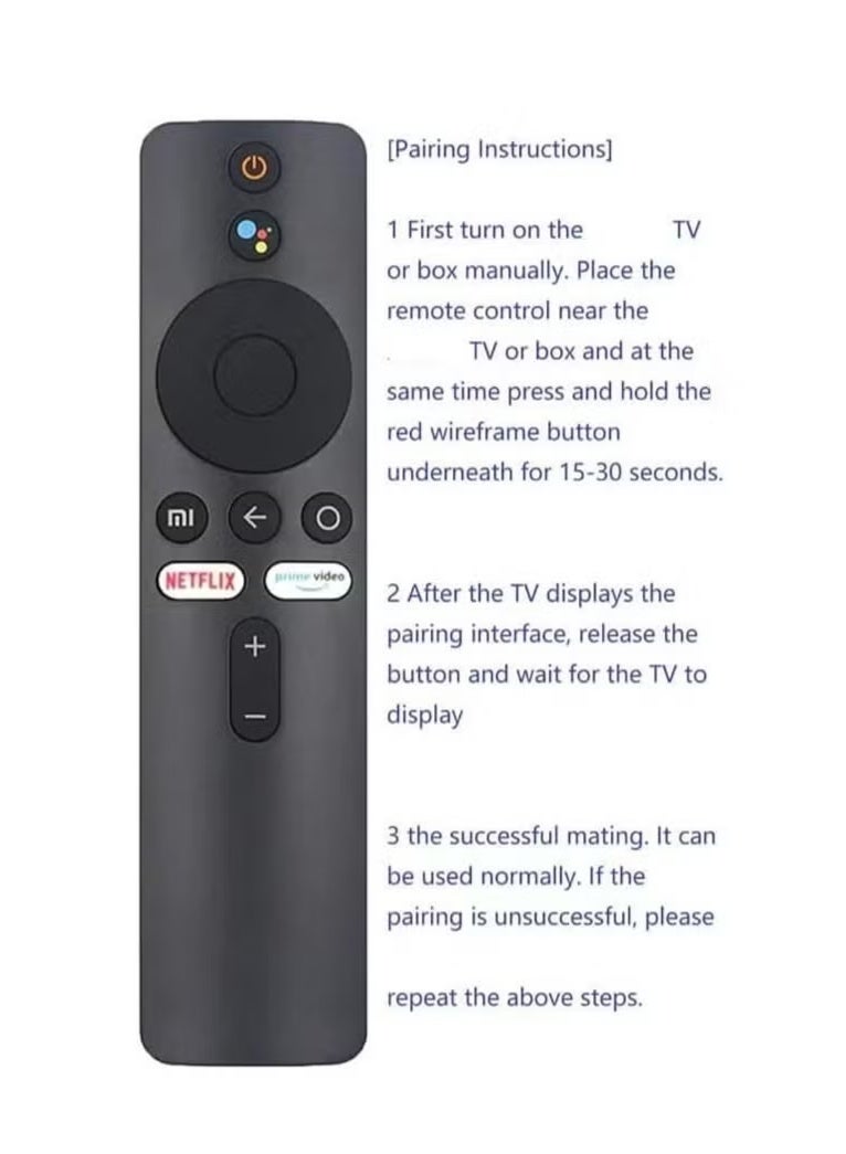 جهاز التحكم عن بعد LinJie لجهاز Xiaomi Mi TV Stick/MI Box 4S 4K، جهاز التحكم عن بعد البديل لجهاز Xiaomi Mi TV Stick مع بلوتوث والتحكم الصوتي - Image 5