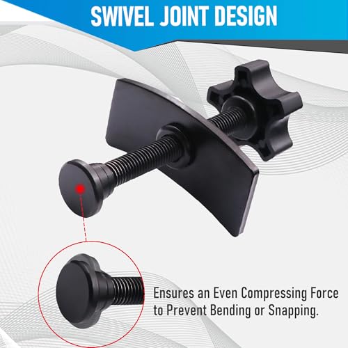 TEOFix Brake Caliper Compression Tool.Heavy Duty Caliper Piston Compressor Tool with 10mm Socket and Brake Caliper LUB - Image 3