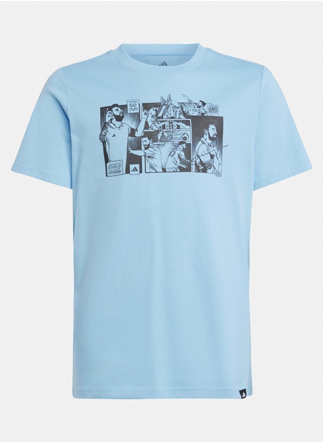 Adidas messi icon boys graphic t-shirt  - Image 2