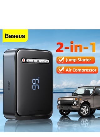 3 in 1 Jump Starter Black