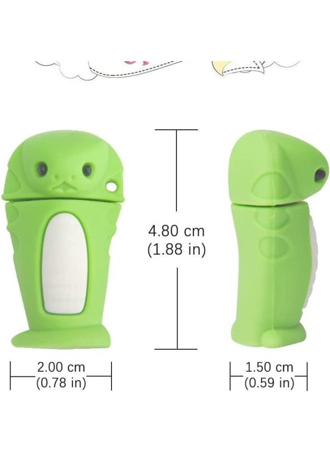 Pvc Creative 12 Zodiac Personality Cute Cartoon High-speed U Disk Gift Customization 64G 128G-Color:Horse-Capacity:64GB  - Image 5