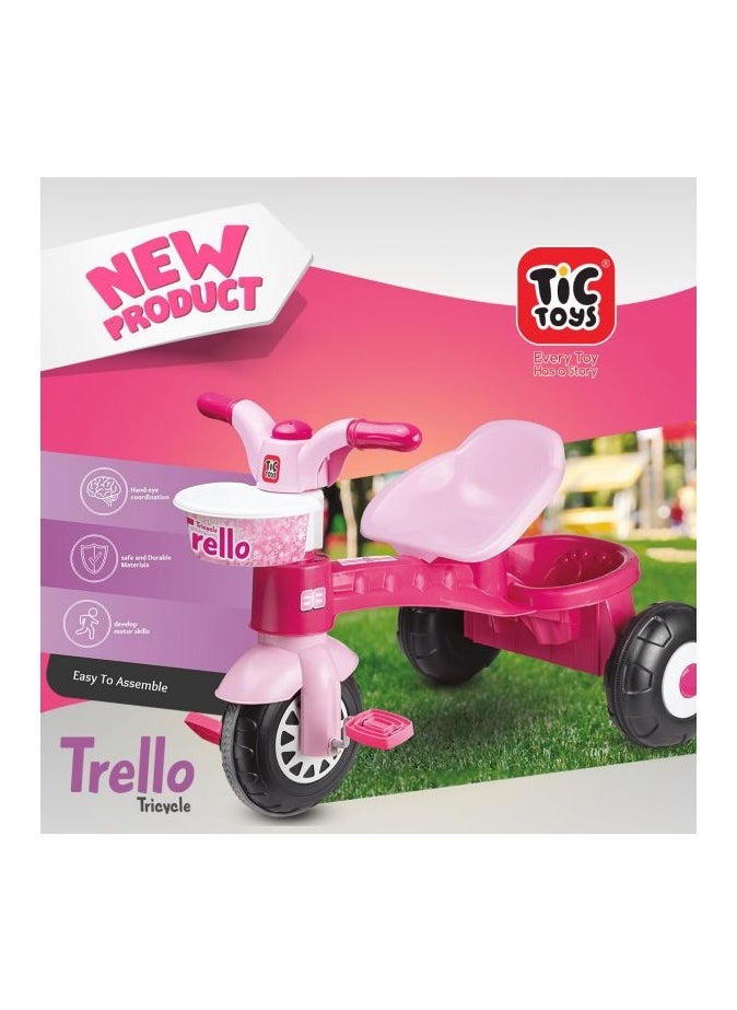 Kids 3 Wheel Bike – Pink  - Image 2