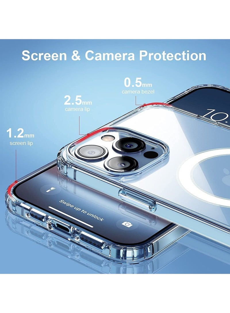 Magnetic Case/Cover for iPhone 13/13 Pro /13 Pro Max Crystal Clear - Image 5