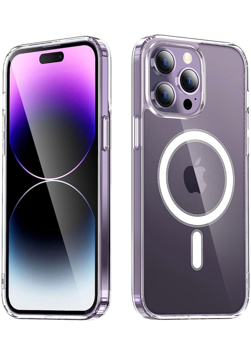 Magnetic Case/Cover for iPhone 13/13 Pro /13 Pro Max Crystal Clear - Image 1