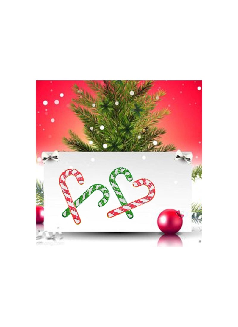 Generic - Christmas Metal Cutting Dies Candy Cane Die Cuts Embossing Stencil for Card Making DIY Scrapbooking Arts Crafts - Image 1