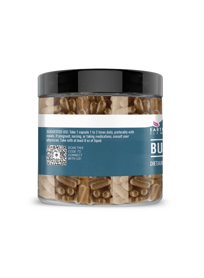 Earthborn Elements Burdock Root 200 Capsules, Pure & Undiluted, No Additives - Image 2