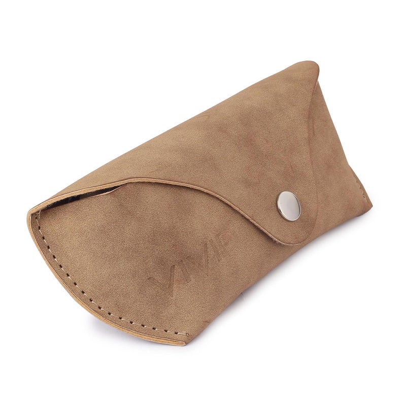 VIVID Vision Unisex Adult Lightweight Eyewear Specs Case Cover | Protect Eye Glasses | Chashma Dibbi | Spectacle Box | Closure - Button | Artificial Leather - Image 2