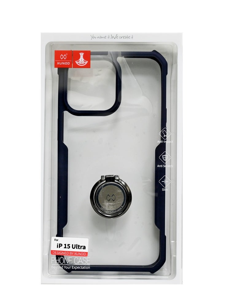 Xundo XUNDO BEATLE RING SERIES IPHONE 15 PRO MAX BLUE  - Image 2