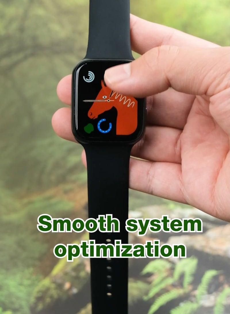 modio Modio MC66 2.0-Inch Full Touch Display Smartwatch With Charging Cable Designed For Ladies and Gents Pink - Image 3