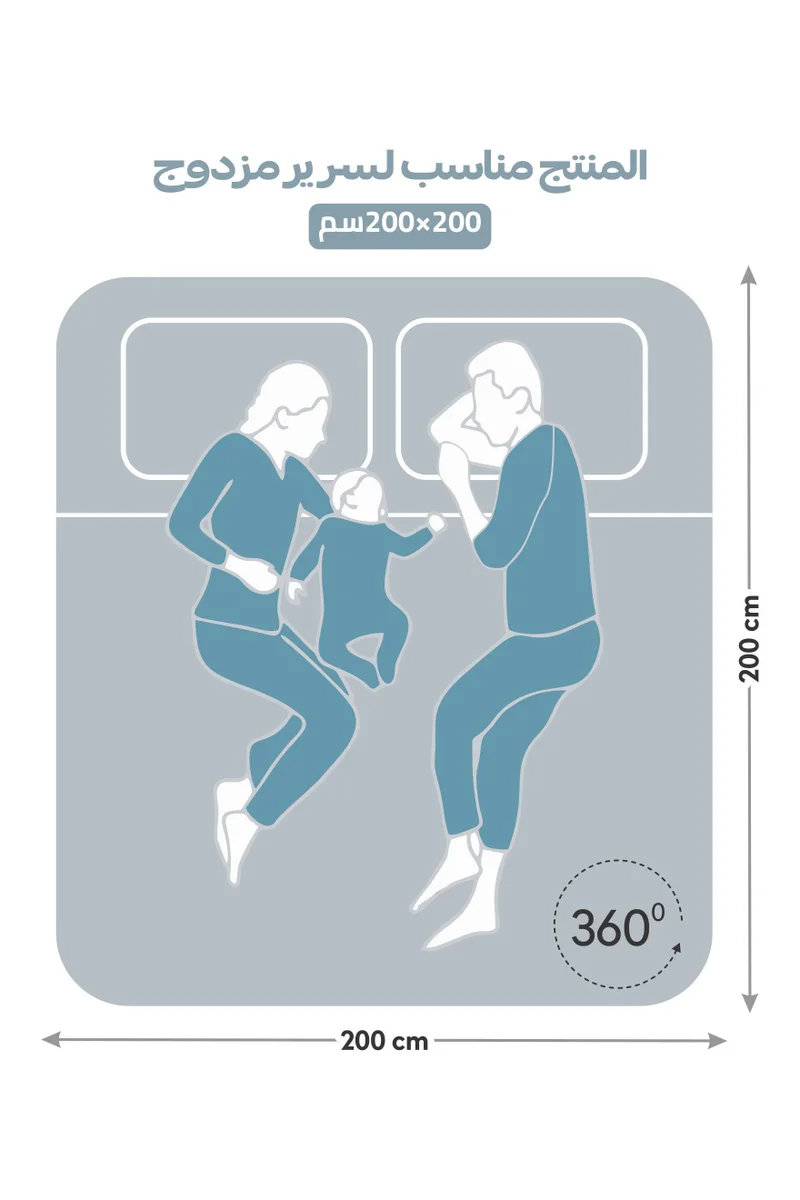 Donetella Bedding Fitted Sheet - Fits 200x200 Cm For King Bed - 3 Pcs (1 Fitted Sheet and 2 Pillowcases) - 35 Cm Deep Pocket - Solid Bed Sheet