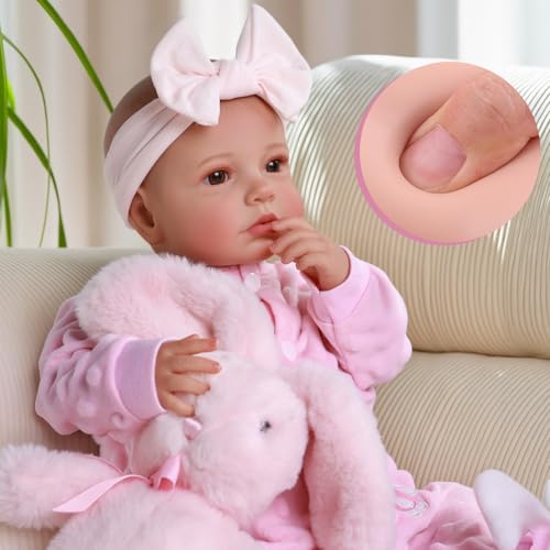 BABESIDE Reborn Baby Dolls - 20-inch Cute Soft Vinyl Realistic Baby Doll Real Life Baby Dolls with Complete Accessories Perfect for Cuddling, Playtime, and Gift Giving - Image 1