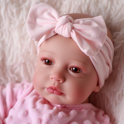 BABESIDE Reborn Baby Dolls - 20-inch Cute Soft Vinyl Realistic Baby Doll Real Life Baby Dolls with Complete Accessories Perfect for Cuddling, Playtime, and Gift Giving - Image 3