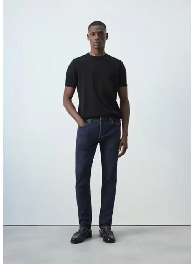 Mango Man TS-TEJANO SOFT Jan Slim-Fit Jeans for Men | Best Price UAE