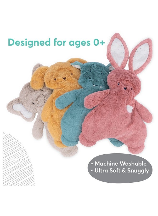 GUND دبدوب غوند بيبي أوي سو سنغلي، بطانية فاخرة ناعمة للأطفال والمواليد الجدد، لون زبدة السكر - Image 5