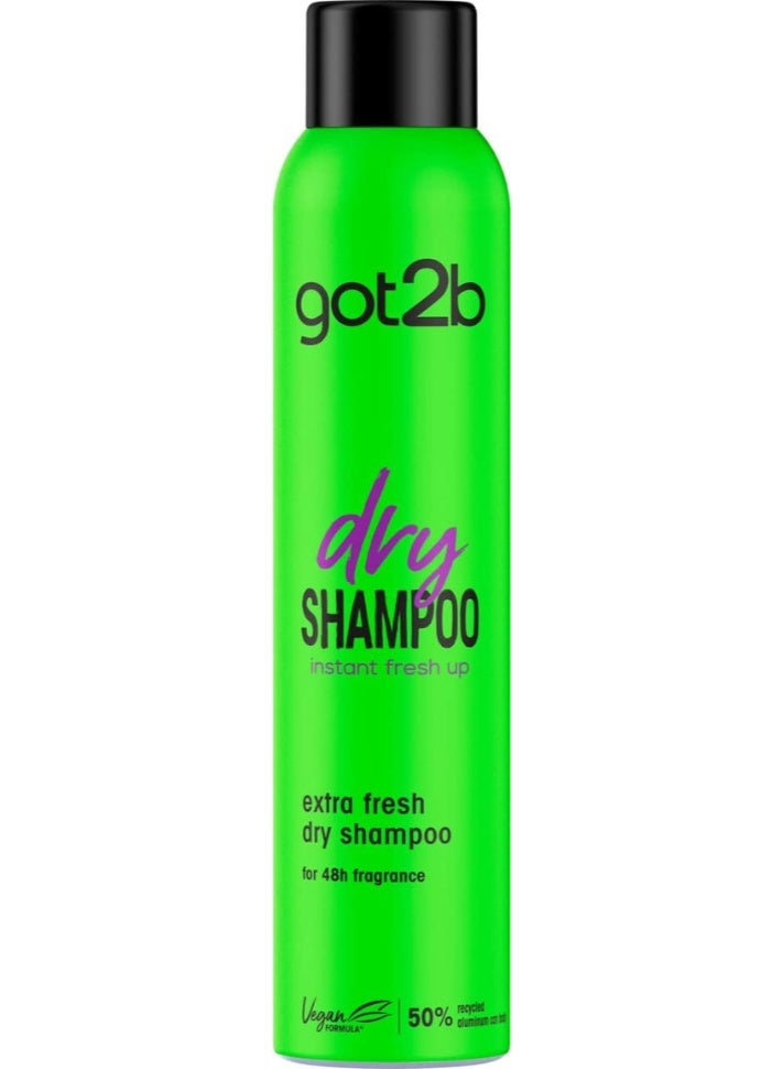 GOT 2B Schwarzkopf Got2B Fresh It Up Clean & Crisp Dry Shampoo, 200ml - Image 1