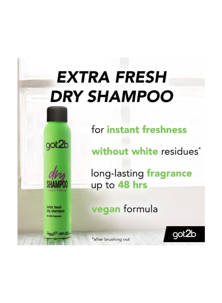 GOT 2B Schwarzkopf Got2B Fresh It Up Clean & Crisp Dry Shampoo, 200ml - Image 2