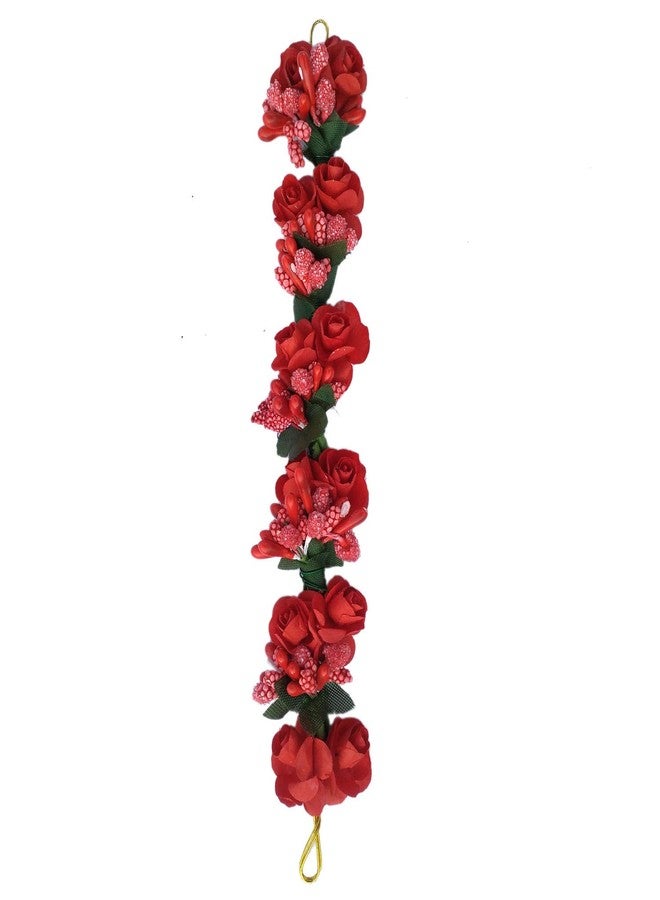 ماهال™، إكسسوار شعر أنيق على شكل كعكة جودا غاجرا، مناسب لحفلات الزفاف والمناسبات النسائية، لون أحمر