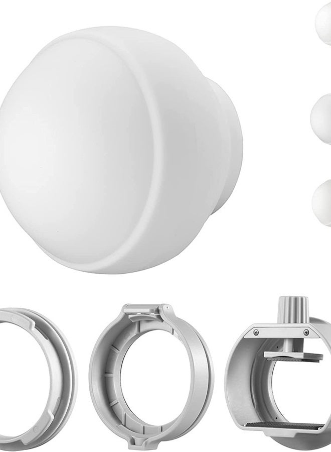 Godox ML-CD15 Softbox Diffusion Dome Kit with 3 Adapters for godox V1 AD100PRO AD200PRO V860III V860II V850II TT685II TT685 TT600 TT560II TT520II TT660S AD200 ML30 ML30Bi ML60 ML60Bi AD300PRO AD400PRO - Image 1