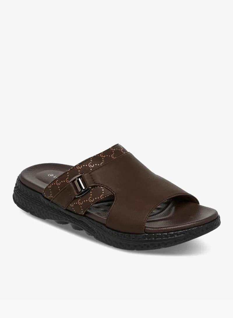 Le Confort Panelled Slip-On Sandals