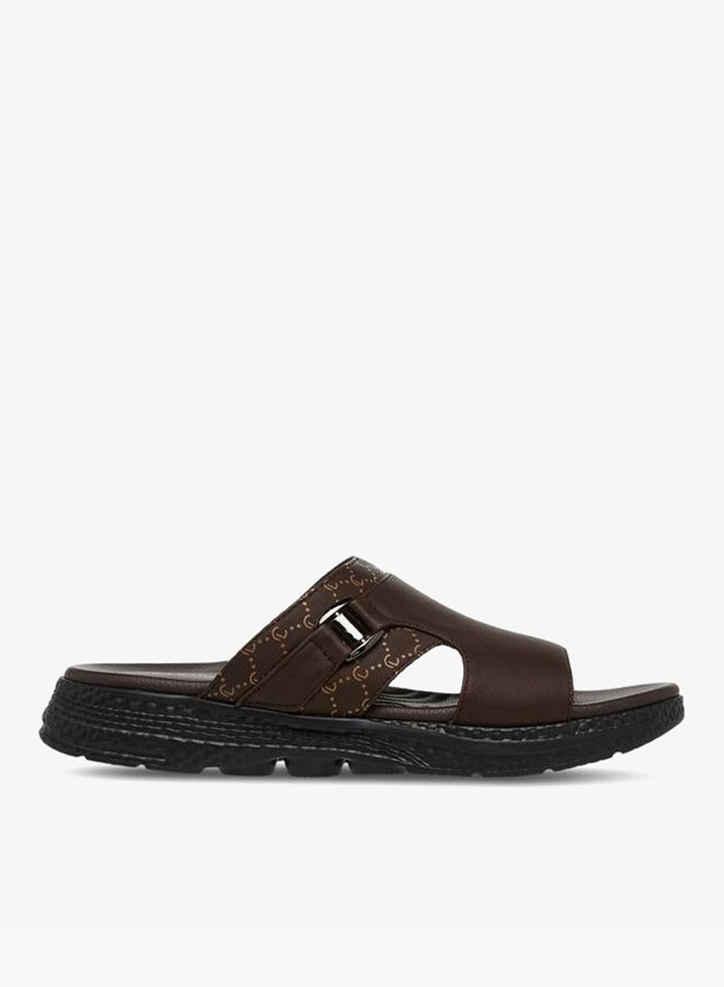Le Confort Panelled Slip-On Sandals - Image 2