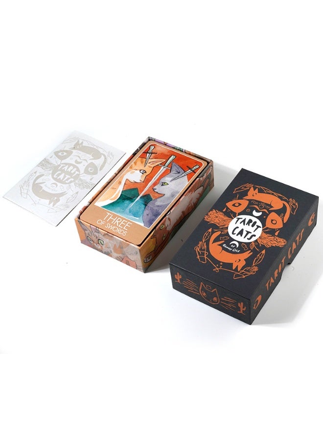 NIBEMINENT Tarot Cats a 78 card cat fan tarot - Image 1