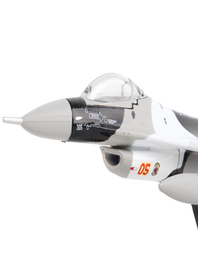 Postage Stamp F-16 Fighting Falcon Die-Cast Model – 1:126 Scale Multi-Role Fighter Jet, 18th Aggressor Wing Edition, 4.875” Length x 3.125” Wingspan, Adult Collectible Ages 14+ - Image 4