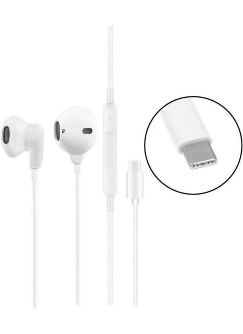 Generic - Wired Type-C Usb In-Ear Earphones With Microphone - Image 1