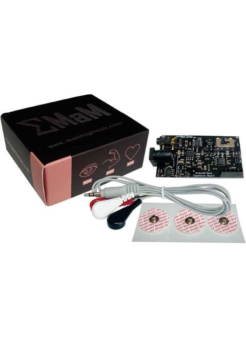 Emg Eog Ekg Sensor Card (Muscle, Eye and Heart Signals Detection)
