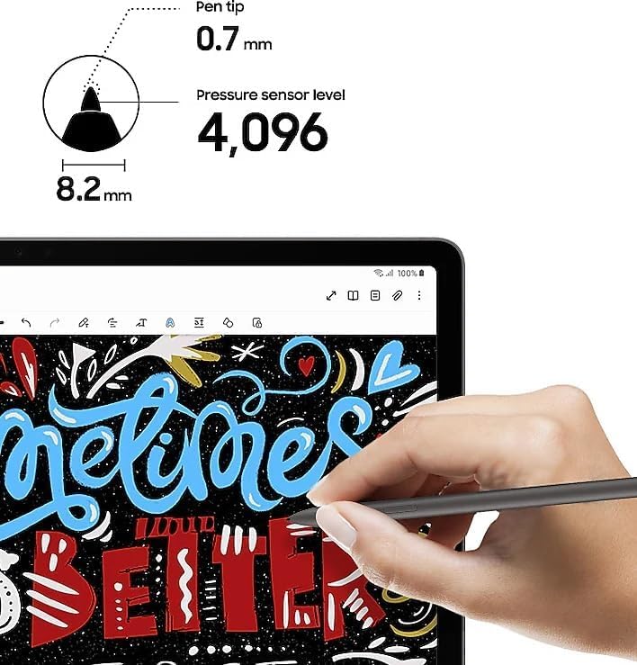 SLQ Tab S10 Plus S Pen (WithBluetooth I 4,096 Pressure Levels) Replacement for Samsung Galaxy Tab S10/10+ Plus/S10 Ultra All Versions Stylus Pen +Tips/Nibs (Blue) - Image 2