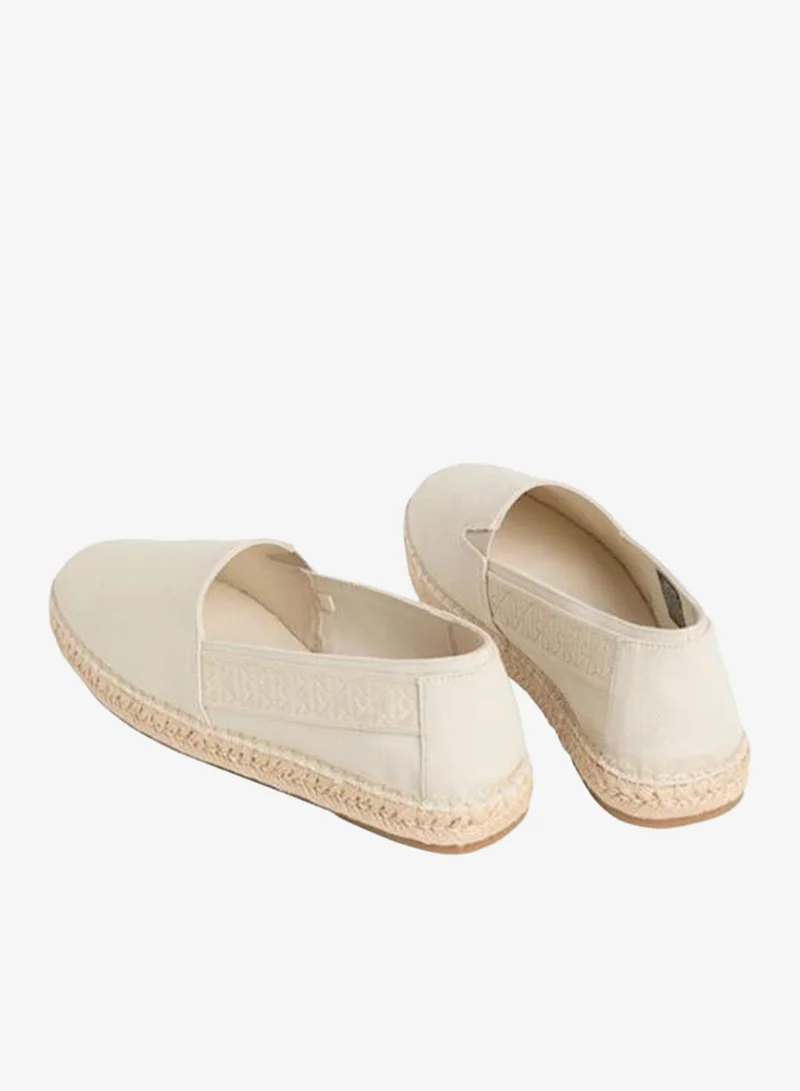 Calvin Klein  CK Monogram Webbing Strap Canvas Espadrilles for Men | Best Price UAE