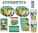 Unique Lion King Birthday Party Baby Shower Supplies Bundle Pack includes 16 Lunch Dinner Plates 16 Napkins 16 Cups 1 Table Cover 1 Banner - Image 3
