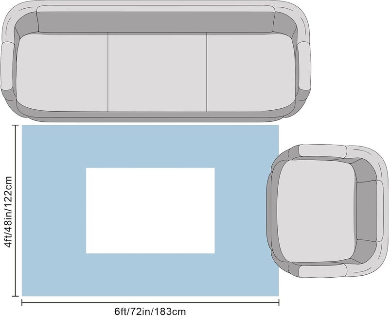 Room to room portable Spring Flowers Area Rug 4x6 FT, Non Slip Kids Room Carpet, Blue Botanical Watercolor Wildflowers Washable Soft Floor Carpet Non-Shedding Throw Rug for Dorm Kitchen Study Room Home Office Bedside User tested optimized build Affordable purchase options Longevity optimized build Budget friendly trendy design Stable inert material Cost saving user oriented build Safe material Non sticky surface Surface safe Gulf mainstream practical design Flexible purchase choices All need matching options Comfort grip Flexible usage build Chemical free All condition fit Hot & cold climate compatible Moisture wear upgraded quality Fast & slow shipment compatible Multi-color available build Heat insulation layer General purpose design Defect free upgraded substance High precision lightweight material - Image 2