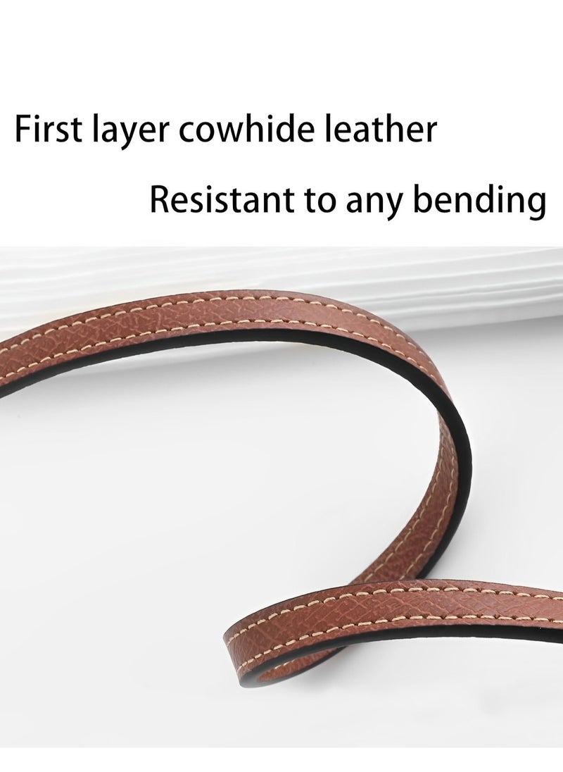 Skycare - Skycare Genuine Leather Purse Straps - Adjustable Shoulder Strap for Longchamp Mini Bags - Image 1