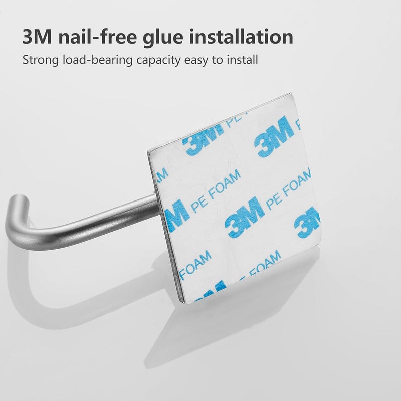 BRIMIX Heavy Duty Self Adhesive Wall Hooks - Image 3