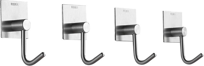 BRIMIX Heavy Duty Self Adhesive Wall Hooks - Image 1