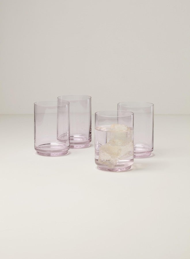 Lenox 897838 Tuscany Classics Stackable Tall Glasses, Set Of 4, Blush - Image 5