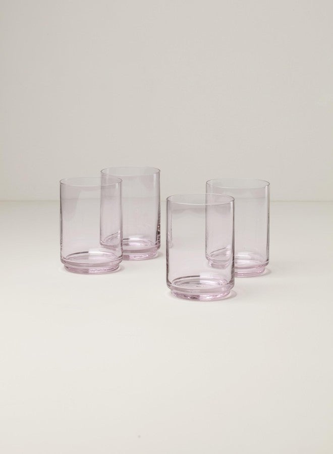 Lenox 897838 Tuscany Classics Stackable Tall Glasses, Set Of 4, Blush - Image 4