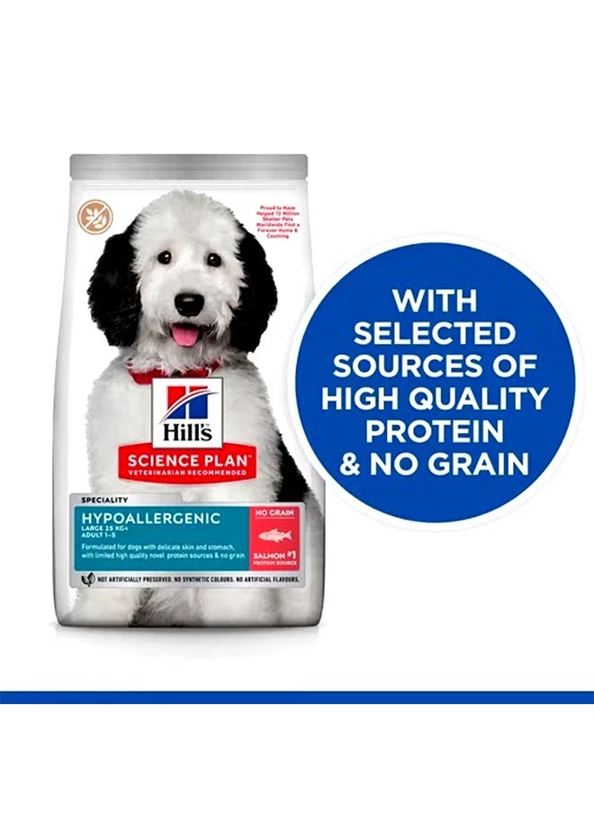 Hill's Hypoallergenic Large Breed Adult Dog Food Salmon - 12 KG  - Image 3