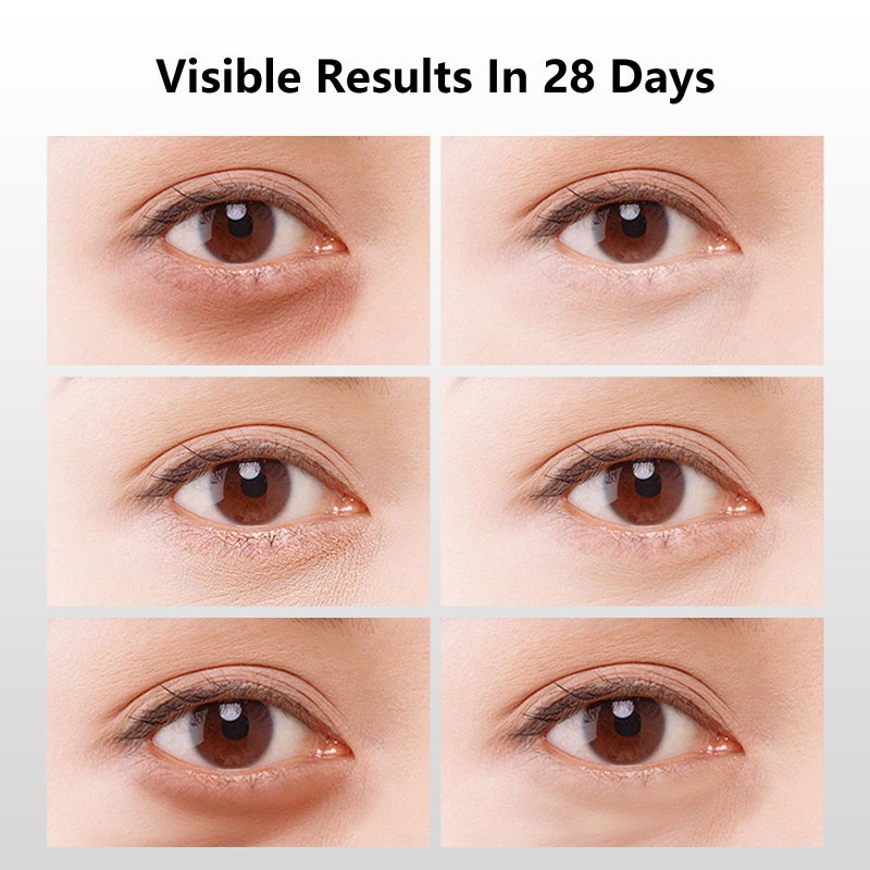 YAFUSIPE Salmon DNA PDRN Eye Patches for Dark Circles & Puffiness 50 Patches Collagen Multi Peptide Under Eye Masks for Wrinkles Hydrating 360Â° Eye Treatment Pads, Anti-Aging Travel Skincare for Women - Image 4
